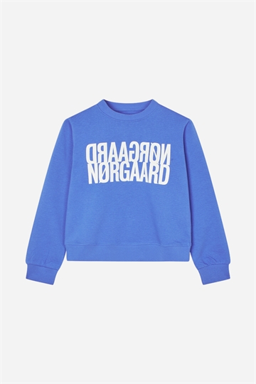 Mads Nørgaard organic Sweatshirt - Talinka - Amparo Blue